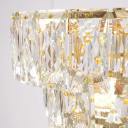 Loft Industry Modern - Cascade Tile Chandelier